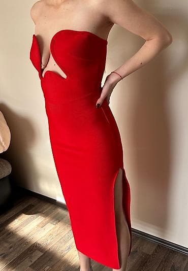 Karen Millen Haljina Ferari Crvena Velicina XS - Nasa velicina S, plus na lalafo.rs — 2 Karen Millen Haljina Ferari Crvena Velicina XS - Nasa velicina S, plus — 2