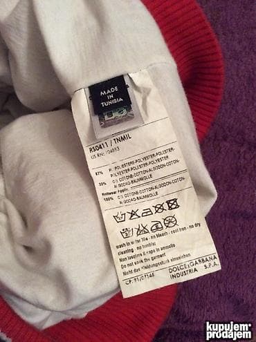 Original Dolce & Gabana duks L 100% cotton Kombinacija iz dva na lalafo.rs — 5 Original Dolce & Gabana duks L 100% cotton Kombinacija iz dva — 5