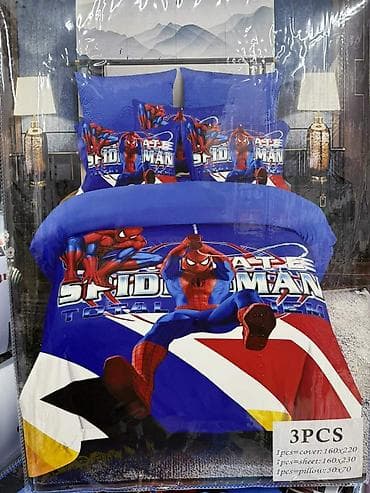 Dečija posteljina 🕷️🕸️ Set sadrži (3 dela): Navlaka za jorgan: 160 × na lalafo.rs — 5 Dečija posteljina 🕷️🕸️ Set sadrži (3 dela): Navlaka za jorgan: 160 × — 5