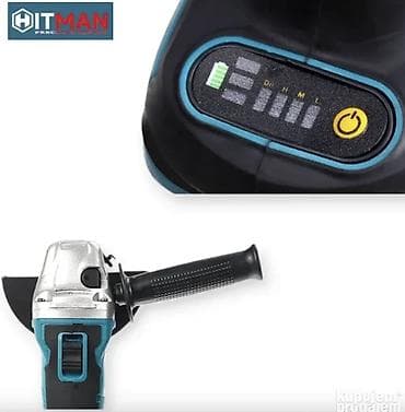 Clamps: Akumulatorska ugaona brusilica HITMAN 62V – 125 mm - Prečnik diska at lalafo.rs — 2 Clamps: Akumulatorska ugaona brusilica HITMAN 62V – 125 mm - Prečnik diska — 2