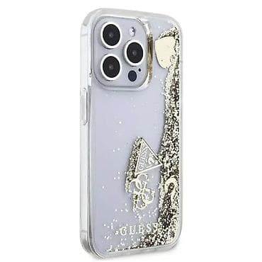 Maska Guess Hc Liquid Glitter Charms za iPhone 15 Pro 6.1 zlatna at lalafo.rs — 2 Maska Guess Hc Liquid Glitter Charms za iPhone 15 Pro 6.1 zlatna — 2