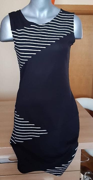 Haljina bez rukava Koton – model “Black Stripe City Dress”. - Boja na lalafo.rs — 1 Haljina bez rukava Koton – model “Black Stripe City Dress”. - Boja — 1