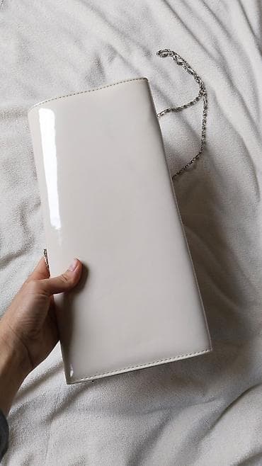 Elegantna ženska torbica/klač/pismo - Boja: nežno bela (ivory) - na lalafo.rs — 2 Elegantna ženska torbica/klač/pismo - Boja: nežno bela (ivory) - — 2