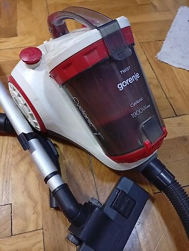 Gorenje Twist usisivač bez kese – Cyclonic tehnologija - Snaga: 1900 na lalafo.rs Gorenje Twist usisivač bez kese – Cyclonic tehnologija - Snaga: 1900
