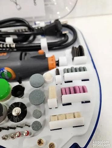 KZUBR Električna Šlajferica Polirka Grinder u Koferu sa Dodacima na lalafo.rs — 3 KZUBR Električna Šlajferica Polirka Grinder u Koferu sa Dodacima — 3