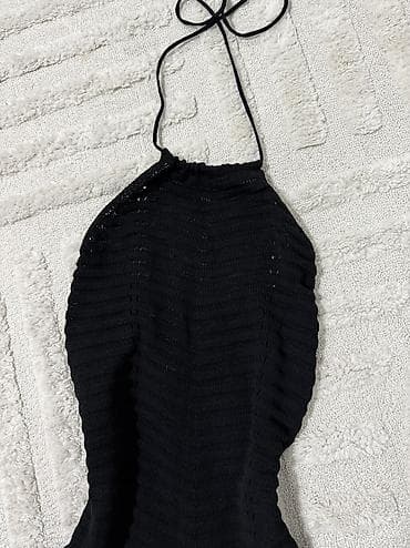 Nova sa etiketom, pletena maxi haljina do poda. Standard velicina at lalafo.rs — 2 Nova sa etiketom, pletena maxi haljina do poda. Standard velicina — 2