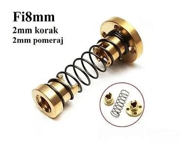 Antivibraciona matica za navojnu šipku Fi 8 mm – set sa oprugom Opis na lalafo.rs Antivibraciona matica za navojnu šipku Fi 8 mm – set sa oprugom Opis