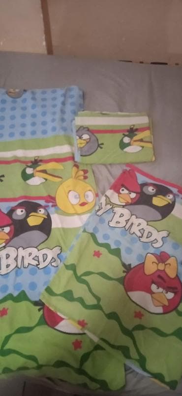 Posteljina za decu – motiv Angry Birds - Set sa popularnim Angry na lalafo.rs — 2 Posteljina za decu – motiv Angry Birds - Set sa popularnim Angry — 2