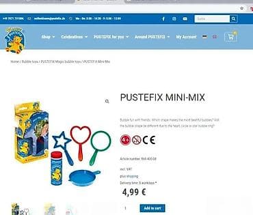 Kreativne i edukativne igračke: PUSTEFIX Mini-Mix set za pravljenje sapunica - Brend: Pustefix (Made na lalafo.rs — 4 Kreativne i edukativne igračke: PUSTEFIX Mini-Mix set za pravljenje sapunica - Brend: Pustefix (Made — 4