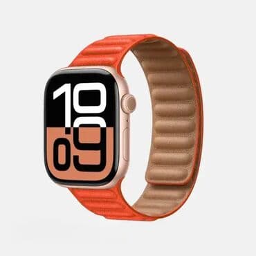 Magnetna narukvica u narandžastoj boji, za Apple Watch. Dostupna i u na lalafo.rs Magnetna narukvica u narandžastoj boji, za Apple Watch. Dostupna i u