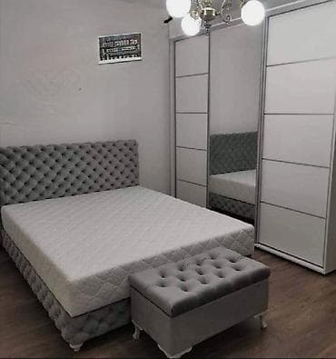 Moderna spavaća soba – komplet nameštaja - Bračni krevet sa visokim na lalafo.rs — 6 Moderna spavaća soba – komplet nameštaja - Bračni krevet sa visokim — 6