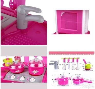 Kuhinja u Prenosivom Koferu Kuhinja za devojčice – prenosiva igračka na lalafo.rs Kuhinja u Prenosivom Koferu Kuhinja za devojčice – prenosiva igračka