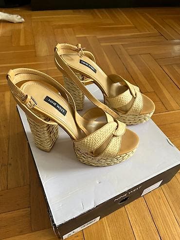 Women's Footwear: NINE WEST Platforme. Broj 37. Obuvene samo jednom za svadbu. Plaćene at lalafo.rs — 1 Women's Footwear: NINE WEST Platforme. Broj 37. Obuvene samo jednom za svadbu. Plaćene — 1