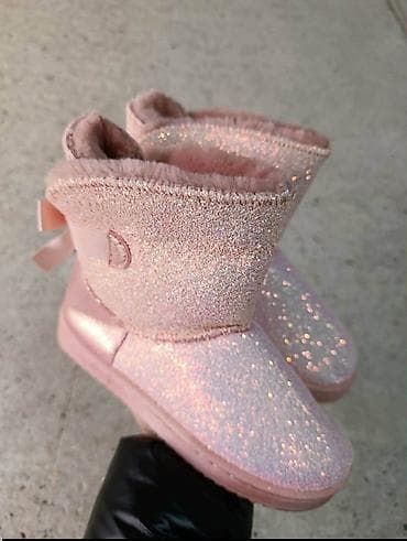 Dečje zimske čizmice – roze, sa šljokicama Veličine: 25-36 - Topao at lalafo.rs — 1 Dečje zimske čizmice – roze, sa šljokicama Veličine: 25-36 - Topao — 1