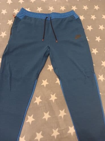 Sweatpants, XL, Nike, color - Light blue, Cotton at lalafo.rs Sweatpants, XL, Nike, color - Light blue, Cotton