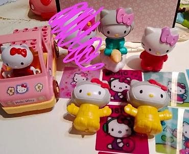 Figurice Hello Kitty Sanrio iz McDonaldsa komad Mega blocks lutkica na lalafo.rs — 2 Figurice Hello Kitty Sanrio iz McDonaldsa komad Mega blocks lutkica — 2