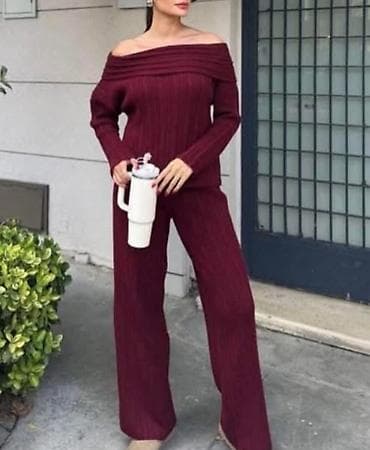 pantalone gina benotti: Pantalone i bluza gola ramena sa duplim dekolteom na lalafo.rs — 2 pantalone gina benotti: Pantalone i bluza gola ramena sa duplim dekolteom — 2