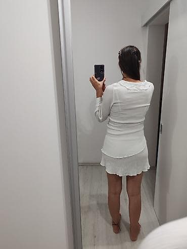 Atraktivna mini bela haljina od viskoze, veoma rastegljiva ZARA na lalafo.rs — 3 Atraktivna mini bela haljina od viskoze, veoma rastegljiva ZARA — 3