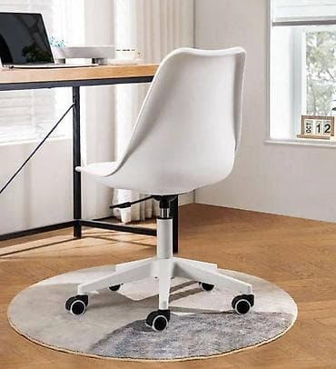 Office Furniture: Radna stolica na točkićima – bela - Moderan minimalistički dizajn at lalafo.rs — 2 Office Furniture: Radna stolica na točkićima – bela - Moderan minimalistički dizajn — 2