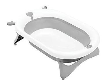 Skopiva kadica za bebe – bela/siva - Kompaktna, sklopiva kadica na lalafo.rs Skopiva kadica za bebe – bela/siva - Kompaktna, sklopiva kadica