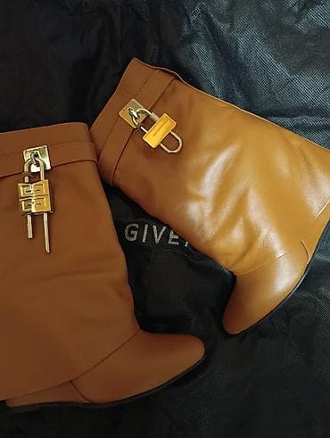 Givenchy kožne čizme – karamel smeđa - Model: Givenchy štikle/ankle at lalafo.rs — 4 Givenchy kožne čizme – karamel smeđa - Model: Givenchy štikle/ankle — 4