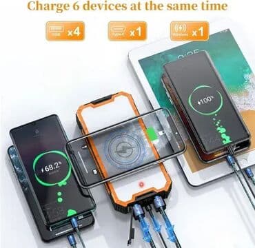 Eksterne baterije: Eksterna Baterija Power Bank Solar Wireless Charger: Litijumska na lalafo.rs Eksterne baterije: Eksterna Baterija Power Bank Solar Wireless Charger: Litijumska