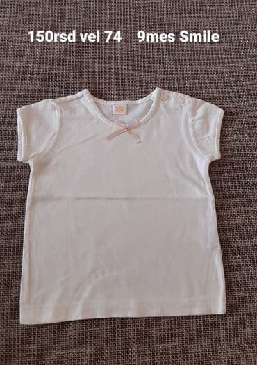 Okrugli izrez, Kratak rukav, 68-74 na lalafo.rs Okrugli izrez, Kratak rukav, 68-74