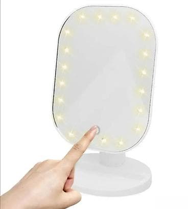 LED Ogledalo za Šminkanje Roze sa 20 LED Dioda LED ogledalo za lakše na lalafo.rs — 4 LED Ogledalo za Šminkanje Roze sa 20 LED Dioda LED ogledalo za lakše — 4