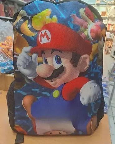 Super Mario ranac za školu 🎒🍄 Ranac za devojčice i dečake sa na lalafo.rs — 4 Super Mario ranac za školu 🎒🍄 Ranac za devojčice i dečake sa — 4