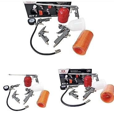 Komplet pneumatskih alata – KIT 5 (za rad sa kompresorom) Sadržaj na lalafo.rs Komplet pneumatskih alata – KIT 5 (za rad sa kompresorom) Sadržaj