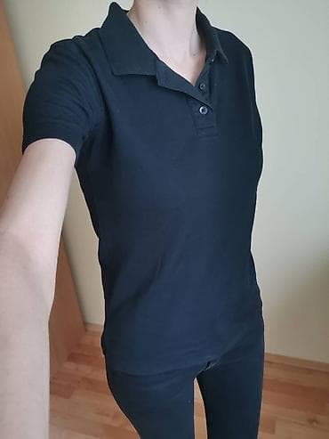 zenske broj: Crna ženska polo majica S/M. Ženska majica sa kragnom. Veličina ne at lalafo.rs — 2 zenske broj: Crna ženska polo majica S/M. Ženska majica sa kragnom. Veličina ne — 2