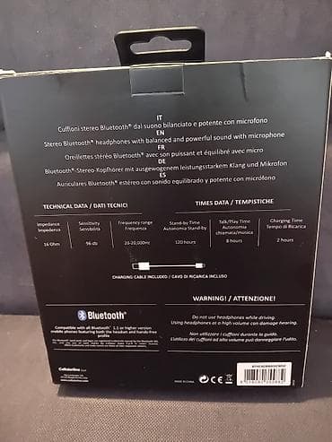 Model: Music Sound
bluetooth slušalice
ugrađen mikrofon
punjiva na lalafo.rs — 2 Model: Music Sound
bluetooth slušalice
ugrađen mikrofon
punjiva — 2