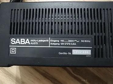 original esprit: 1. Original Saba punjač baterija ALG73 Izlaz: 12V-0.8A2. SABA PBP3 at lalafo.rs — 3 original esprit: 1. Original Saba punjač baterija ALG73 Izlaz: 12V-0.8A2. SABA PBP3 — 3