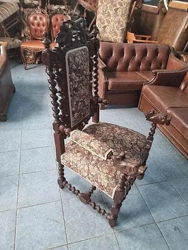 Stilski klub stolovi: Stilska fotelja u odlicnom stanju na lalafo.rs — 3 Stilski klub stolovi: Stilska fotelja u odlicnom stanju — 3