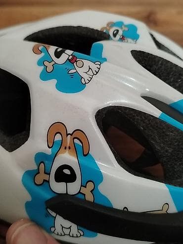 Oprema za bicikliste: Dečija biciklistička kaciga sa motivom psa vel obim 49-55 - Veličina na lalafo.rs — 7 Oprema za bicikliste: Dečija biciklistička kaciga sa motivom psa vel obim 49-55 - Veličina — 7