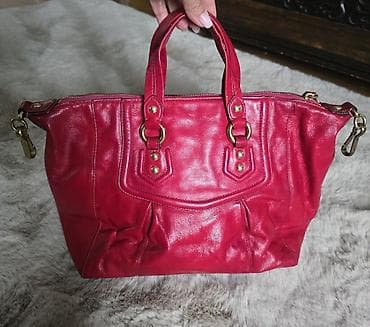 Coach Madison Sabrina satchel bag. Coach kožna crvena torba sa na lalafo.rs — 2 Coach Madison Sabrina satchel bag. Coach kožna crvena torba sa — 2