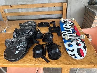 Skejt sa opremom za decu. Dimenzije 80x20cm na lalafo.rs — 1 Skejt sa opremom za decu. Dimenzije 80x20cm — 1