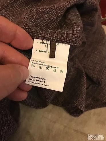 Original CORNELIANI kosulja 41 100% cotton Bela boja tanka Ramena na lalafo.rs — 6 Original CORNELIANI kosulja 41 100% cotton Bela boja tanka Ramena — 6