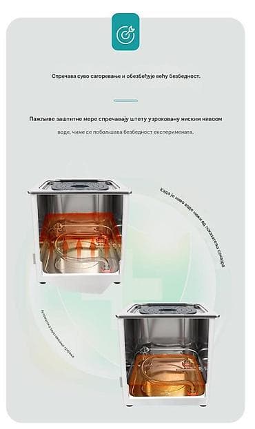 Laboratorijsko vodeno kupatilo WB100-4F sa 4 rupe - Snaga: 800 W - na lalafo.rs — 5 Laboratorijsko vodeno kupatilo WB100-4F sa 4 rupe - Snaga: 800 W - — 5