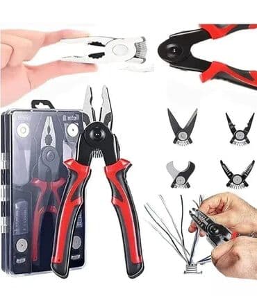 Klešta: Klešta kombinovana 5 u 1 Multifunkcionalna klešta za razne primene 🔧 na lalafo.rs Klešta: Klešta kombinovana 5 u 1 Multifunkcionalna klešta za razne primene 🔧