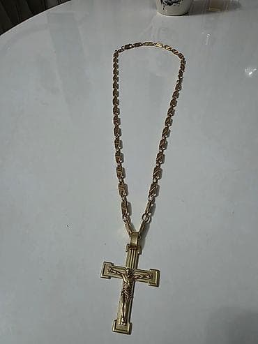 💎 EKSLUZIVNA PONUDA: Ručno Rađen Zlatni Lanac i Krst (585) Ovo je na lalafo.rs — 2 💎 EKSLUZIVNA PONUDA: Ručno Rađen Zlatni Lanac i Krst (585) Ovo je — 2