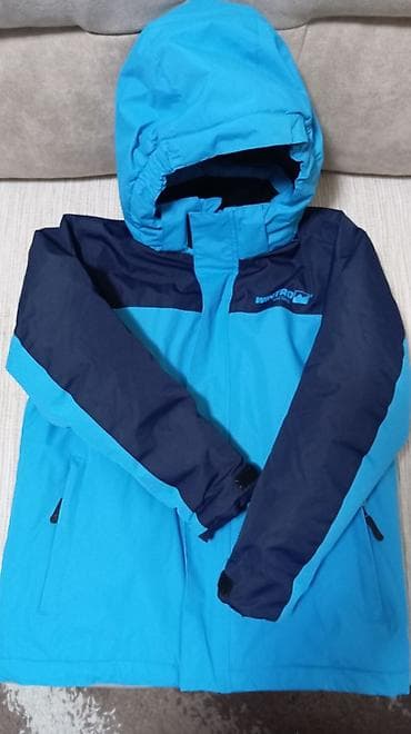 Dečija zimska jakna u kombinaciji tirkizne i tamnoplave boje, idealna na lalafo.rs — 3 Dečija zimska jakna u kombinaciji tirkizne i tamnoplave boje, idealna — 3