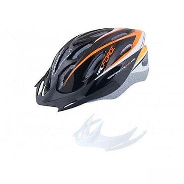 Equipment for cyclists: KACIGA FORCE HAL, CRNO-ORANGE-BELA, L/XL | 19 rupa, sadrži beli i at lalafo.rs — 3 Equipment for cyclists: KACIGA FORCE HAL, CRNO-ORANGE-BELA, L/XL | 19 rupa, sadrži beli i — 3
