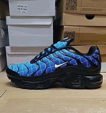 Nike Air Max Plus (TN) patike – plavo/crna šara - Gornjište: mrežasti na lalafo.rs Nike Air Max Plus (TN) patike – plavo/crna šara - Gornjište: mrežasti