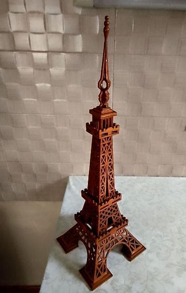 Art & Collectibles: Dekorativna maketa Ajfelovog tornja od drveta - Ručno rađena drvena at lalafo.rs — 2 Art & Collectibles: Dekorativna maketa Ajfelovog tornja od drveta - Ručno rađena drvena — 2