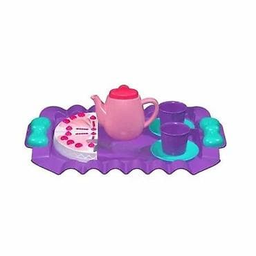 Dečiji set za posluživanje čaja – komplet za igru - Šareni set za na lalafo.rs Dečiji set za posluživanje čaja – komplet za igru - Šareni set za