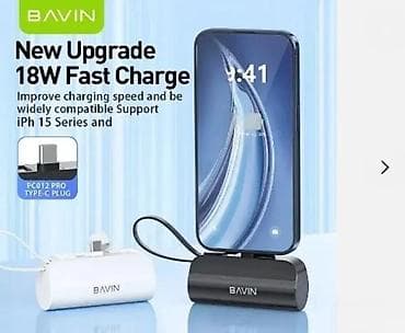 Mobile Phones & Accessories: BAVIN mini power bank 5000 mAh – 18W brzo punjenje - Kompaktan at lalafo.rs — 2 Mobile Phones & Accessories: BAVIN mini power bank 5000 mAh – 18W brzo punjenje - Kompaktan — 2