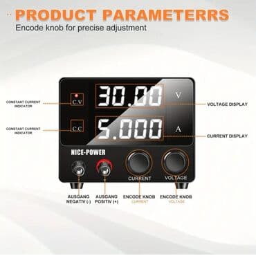 Heftalice: Laboratorijsko podesivo napajanje NICE-POWER 30V/5A - Opseg izlaza na lalafo.rs — 4 Heftalice: Laboratorijsko podesivo napajanje NICE-POWER 30V/5A - Opseg izlaza — 4