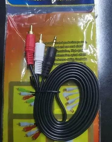 Aux Kabl Audio 3.5mm to 2 RCA 🎧 Dobrodošli u Davidov shop online na lalafo.rs — 2 Aux Kabl Audio 3.5mm to 2 RCA 🎧 Dobrodošli u Davidov shop online — 2