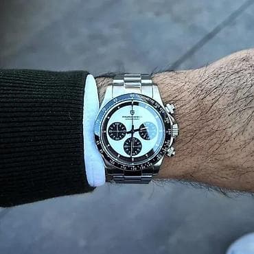 PAGANI DESIGN PD-1676 -40mm- Bela -Rolex Daytona Paul Newman Potpuno na lalafo.rs PAGANI DESIGN PD-1676 -40mm- Bela -Rolex Daytona Paul Newman Potpuno